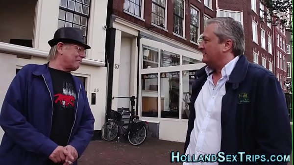 Cock tugging dutch hooker